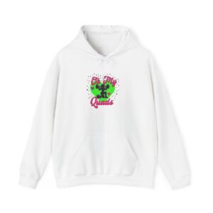 Oh My Quads Hoodie – Neon Gym Girl Sneaker Match Hoodie for MB.01 Inverse Toxic (Pink + Green)