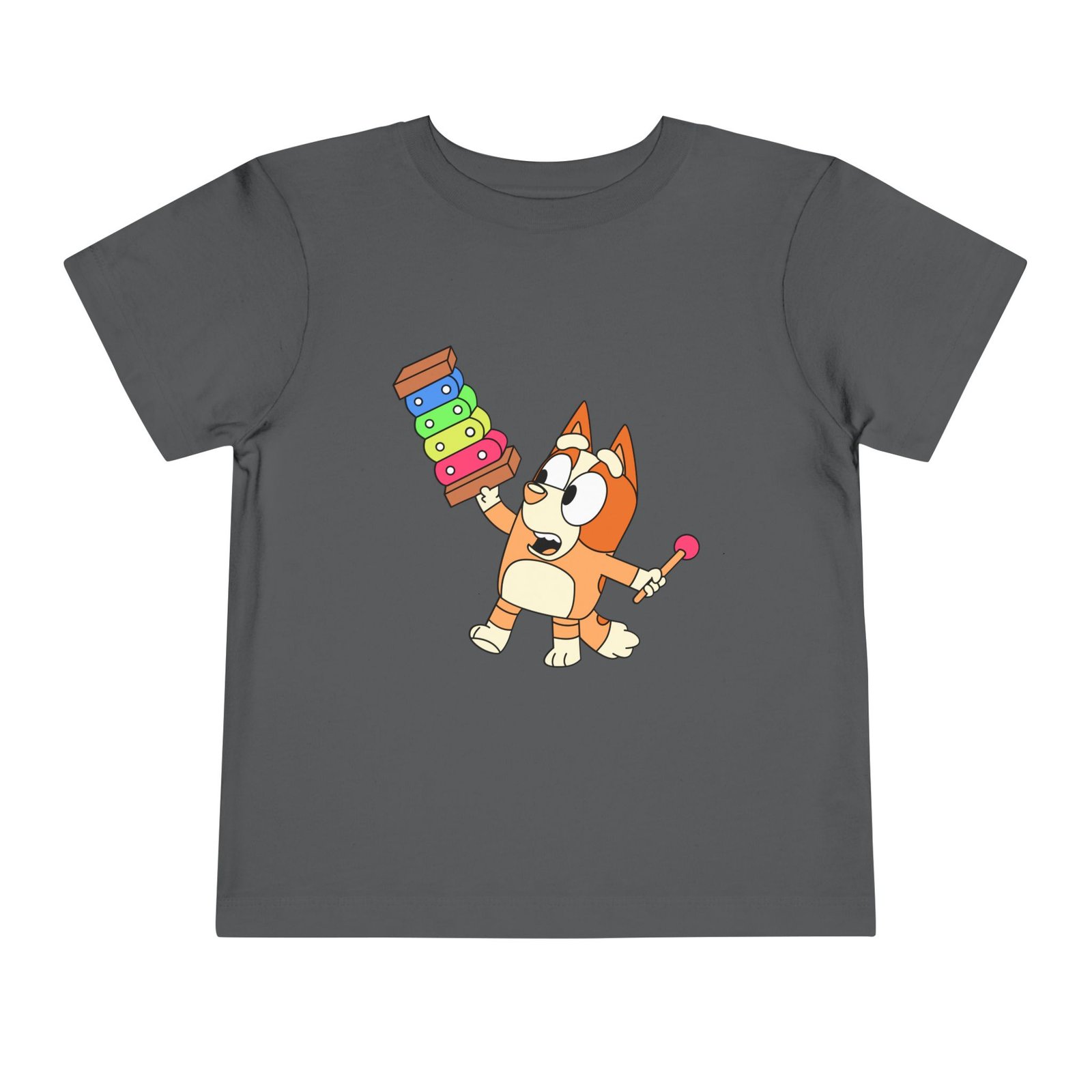Bluey-Bingo Xylophone Toddler Tee – Cute Kids Graphic Shirt - Image 49