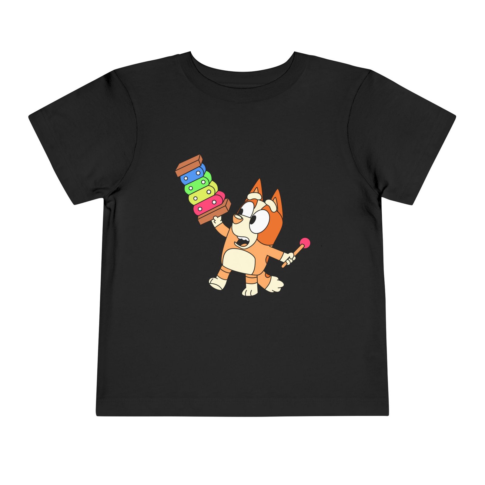 Bluey Xylophone Toddler T-Shirt – Cute Kids Cartoon Tee