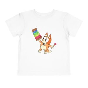 Bluey Xylophone Toddler T-Shirt – Cute Kids Cartoon Tee
