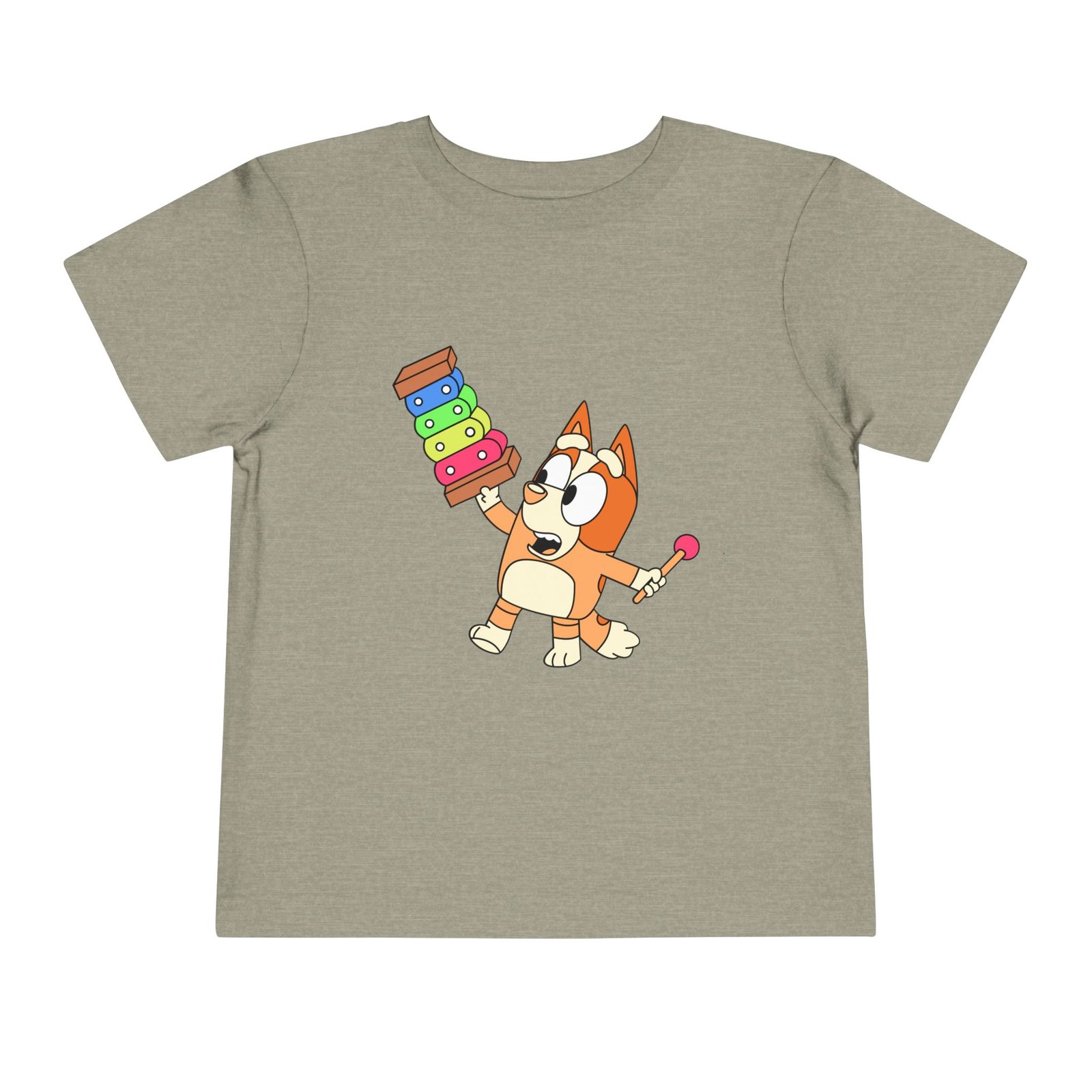 Bluey-Bingo Xylophone Toddler Tee – Cute Kids Graphic Shirt - Image 21