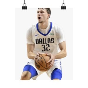 Cooper Flagg Poster Dallas Basketball Star