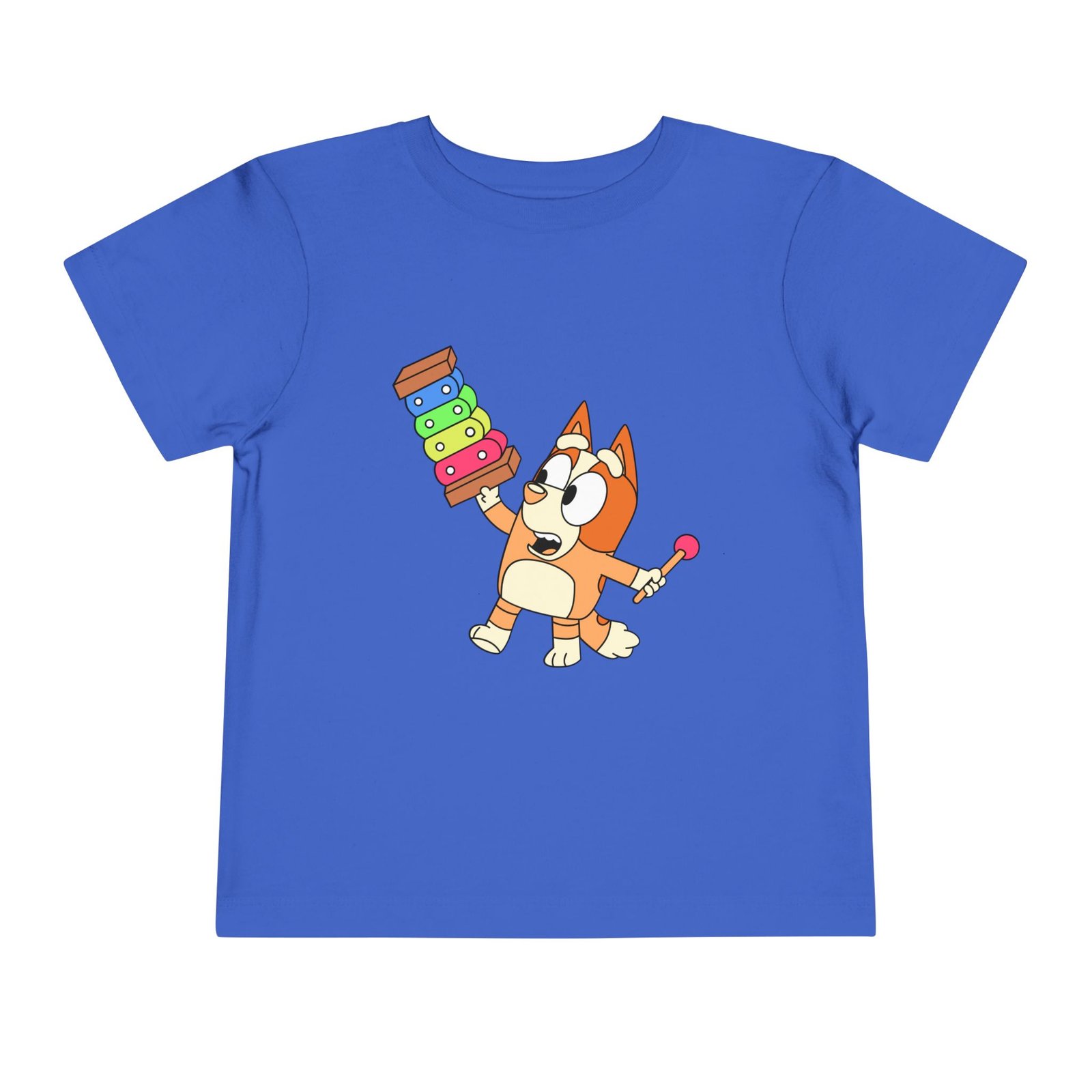 Bluey-Bingo Xylophone Toddler Tee – Cute Kids Graphic Shirt - Image 45